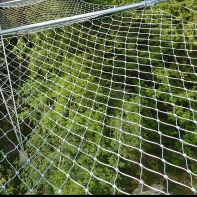 Diamond Hole Stainless Steel  X Tend Cable Mesh Used For Bridge Fence