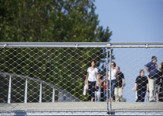 Wypełnienie balustrady 7x7 Elastyczna siatka kablowa ze stali nierdzewnej do schodów