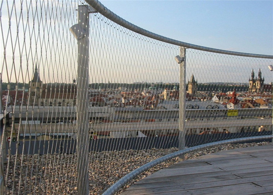 Siatka architektoniczna 2,5 mm, siatka ze stali nierdzewnej