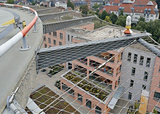 Elastyczna siatka linowa ze stali nierdzewnej 316 Inox Architektoniczna ochrona drutu 2,0 mm
