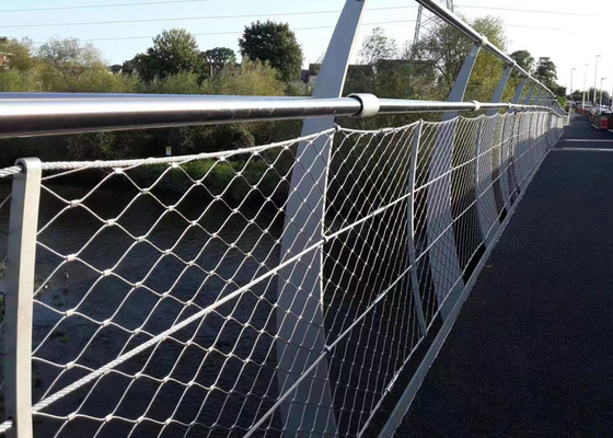 Sus 316 Bridge Siatka kablowa ze stali nierdzewnej 3,0 mm