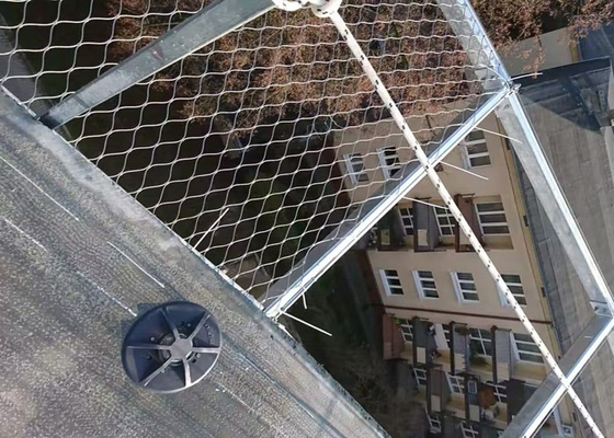 SUS 316 Ogrodzenie z siatki drucianej ze stali nierdzewnej 2,0 mm odporne na warunki atmosferyczne