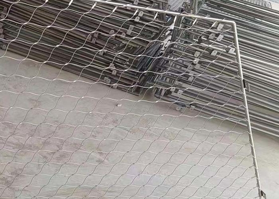 Zawieszona siatka bezpieczeństwa ze stali nierdzewnej Elastyczność i doskonała