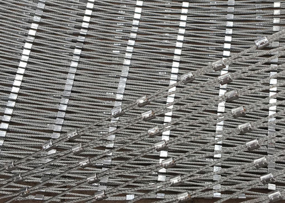 Drop Safe 3mm Lina druciana Balustrada lub balustrada Anti Acid Anti Alkali
