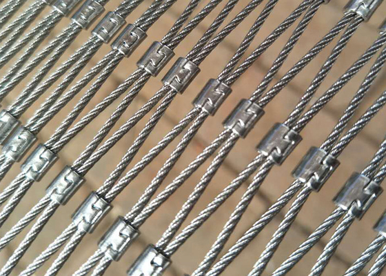 Siatka balustradowa X Tend 25x25 mm Siatka linowa ze stali nierdzewnej o wysokiej wytrzymałości