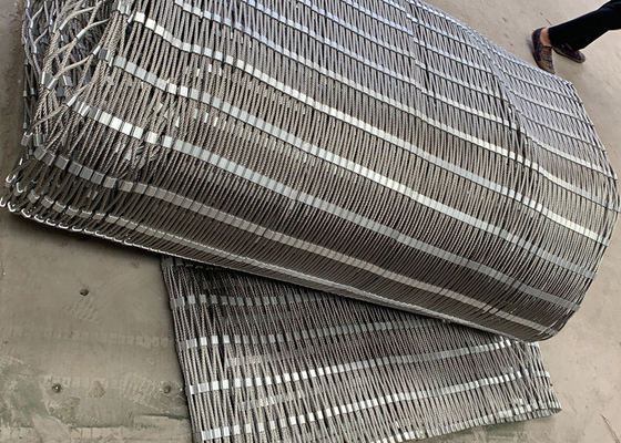 Przeciwkwaśne Przeciwkwaśne Balustrady Sieć kablowa 6,0 mm 100 * 100 dziury