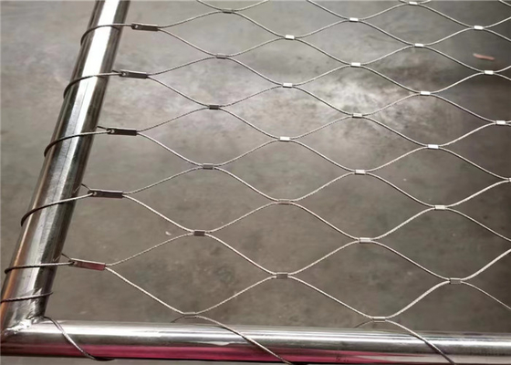 Elastyczna lina ze stali nierdzewnej 316L Inox w kształcie rombu
