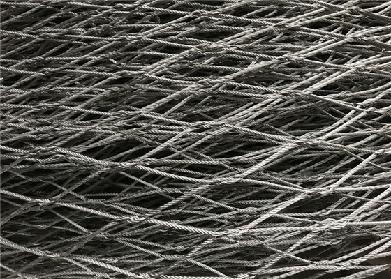 Siatka wolierowa ze stali nierdzewnej Diamond Zoo Elastyczna siatka linowa