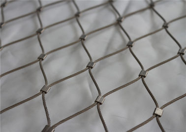 Siatka z linki Inox 7x7, 7x19 Niezniszczalny romb w kształcie drutu