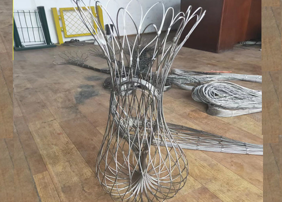 304 Balustrad Cable Mesh ochronne ze stali nierdzewnej anty kradzieży Wire Rope Mesh Bag