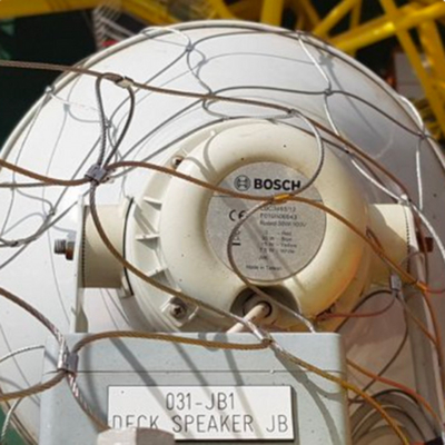 Żołądkowa siatka AISI316 Kabel ze stali nierdzewnej Zapobieganie zrzuceniu obiektów Bezpieczeństwo
