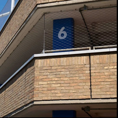 Diamentowe stalowe balustrady ogrodowe
