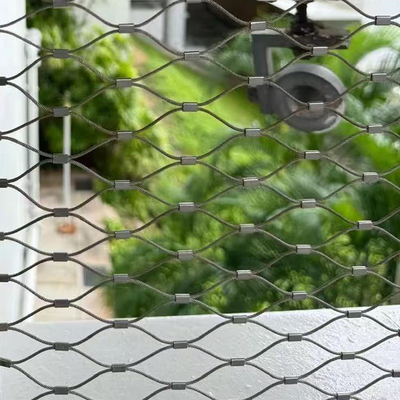Sieć sieciowa z elastycznej sieci kablowej z stali nierdzewnej dla ptaków wędkarskich - klasy 316