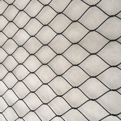 Czarny tlen stali nierdzewnej sieć sieciowa do balustrady