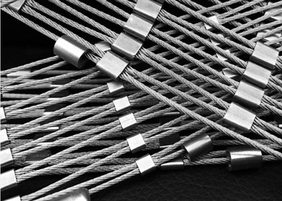 Siatka wspinaczkowa Diamond Shape 316 Ferrule Rope Mesh