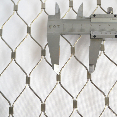 Aisi 316 X Tend Cable Ferrule Siatka ze stali nierdzewnej Zoo z rękawem