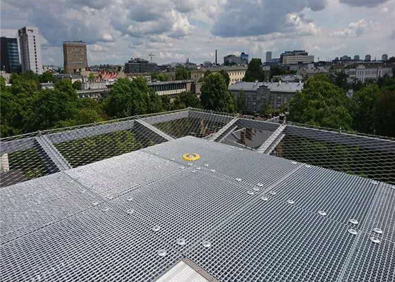 Architektoniczna siatka kablowa z balustradą z drutu 2,5 Mm 80 * 80 Mm otwór