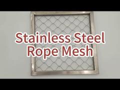 Custom Stainless Steel Wire Rope Mesh for Safety Railings